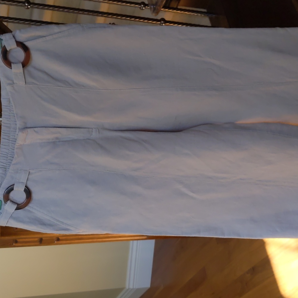 Melanie Lyne Wide Leg Linen Pants